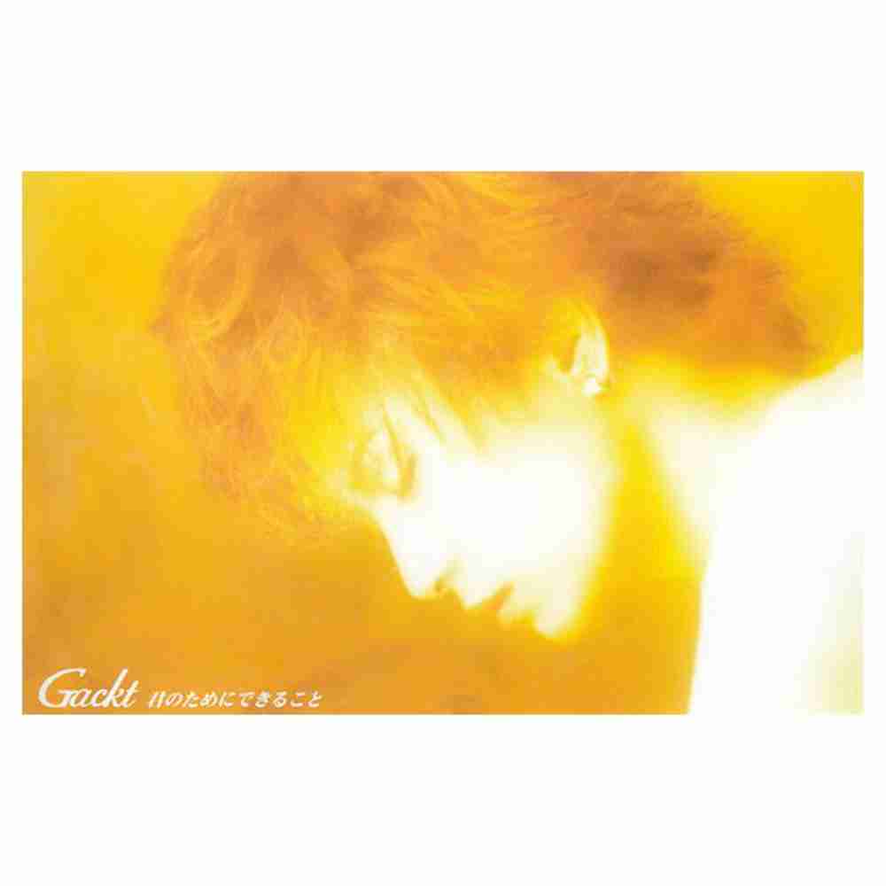 「君のためにできること - GACKT」のジャケット