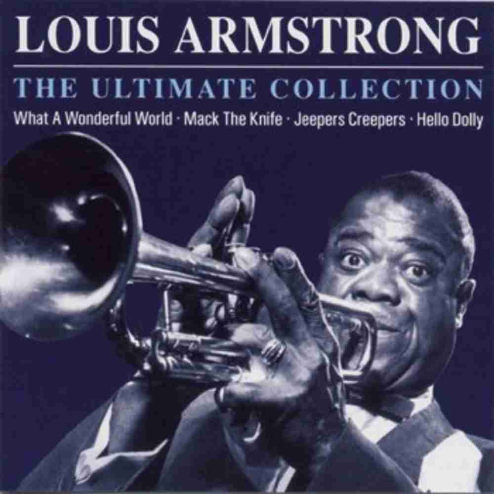 「What A Wonderful World - Louis Armstrong」のジャケット