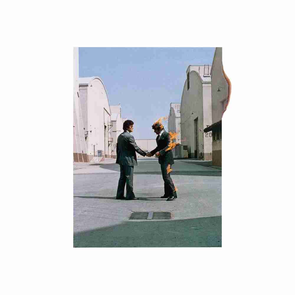「WISH YOU WERE HERE - Pink Floyd」のジャケット
